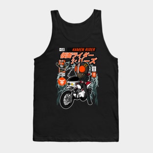 Kamen Rider Comic Cover Tank Top